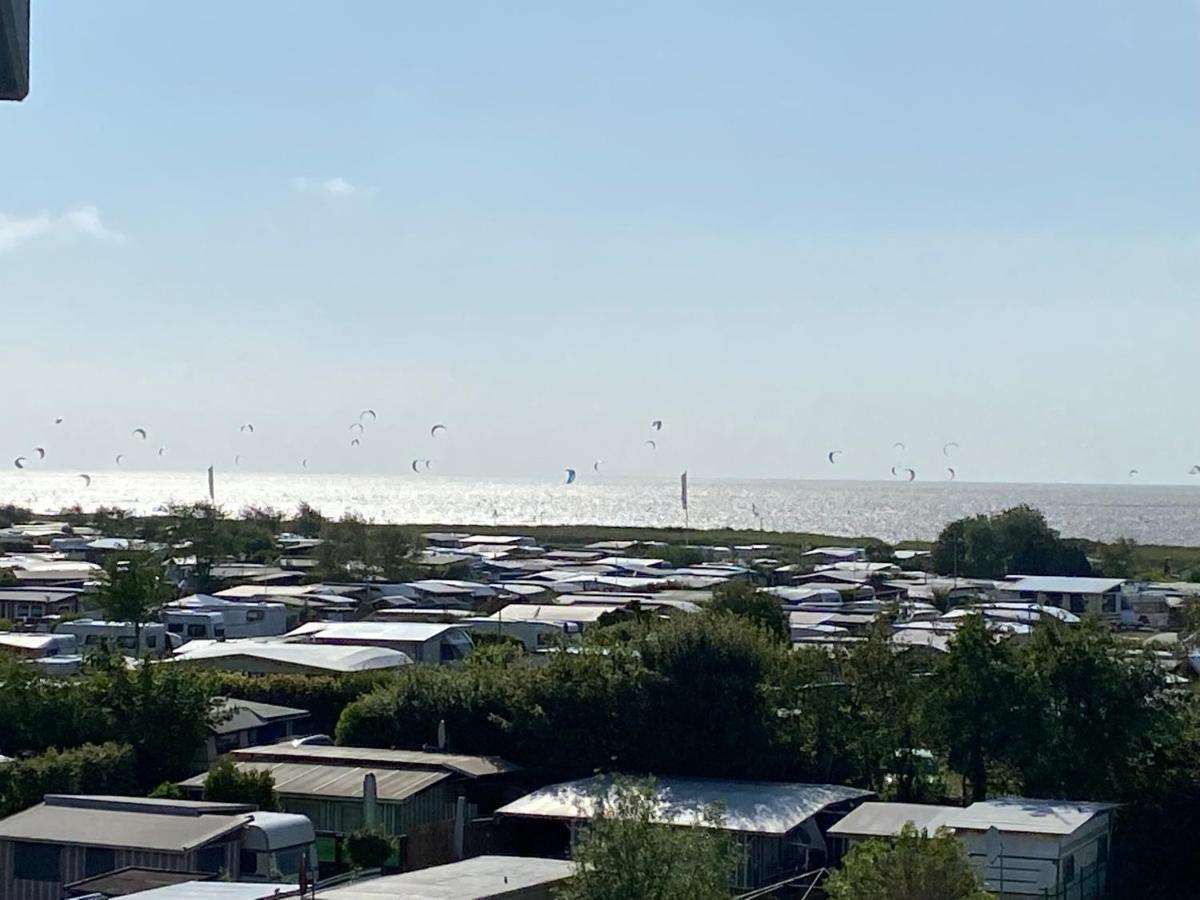 Frische Brise Ferienwohnung Mit Meerblick Cuxhaven Eksteriør billede