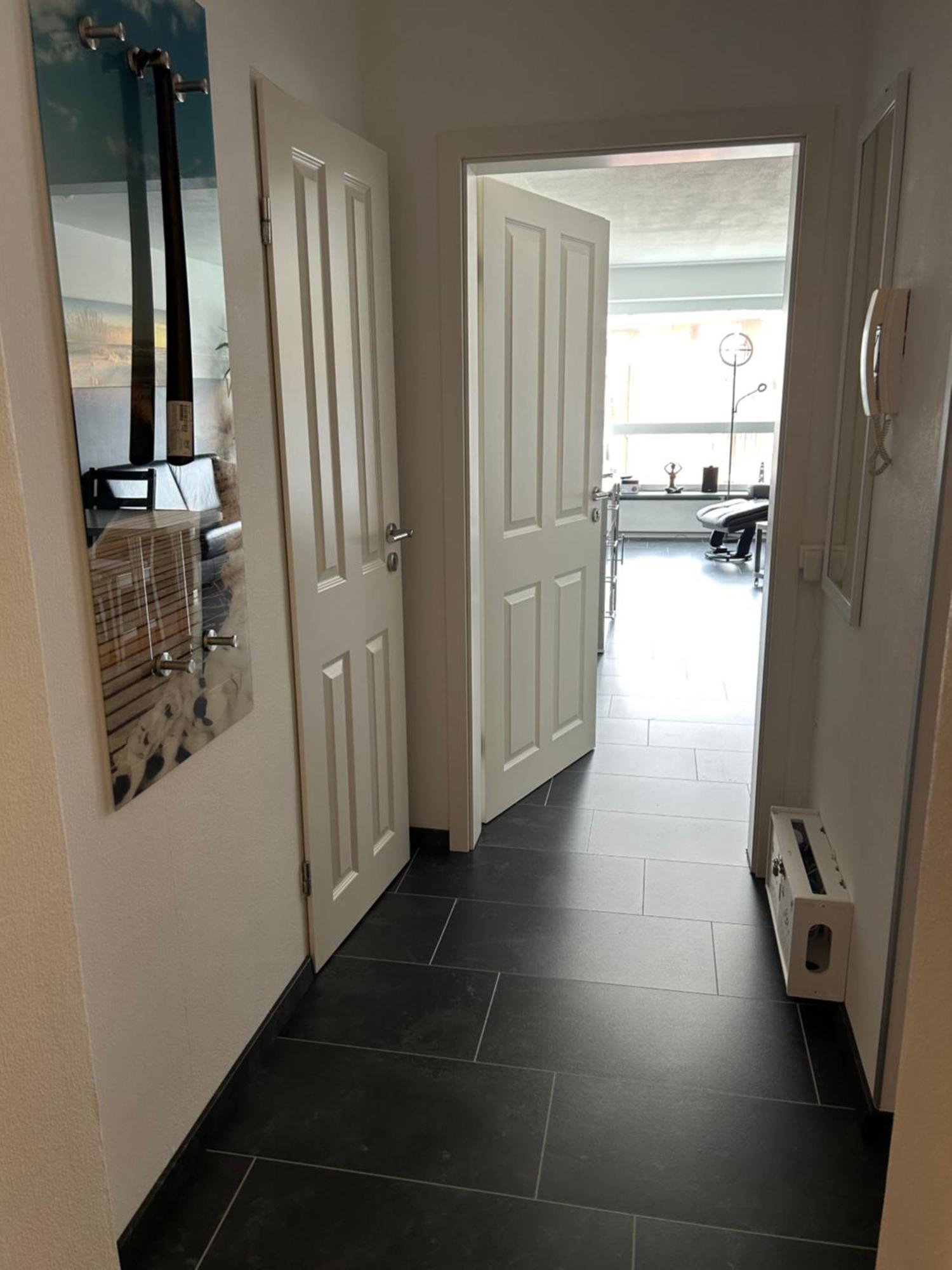Frische Brise Ferienwohnung Mit Meerblick Cuxhaven Eksteriør billede