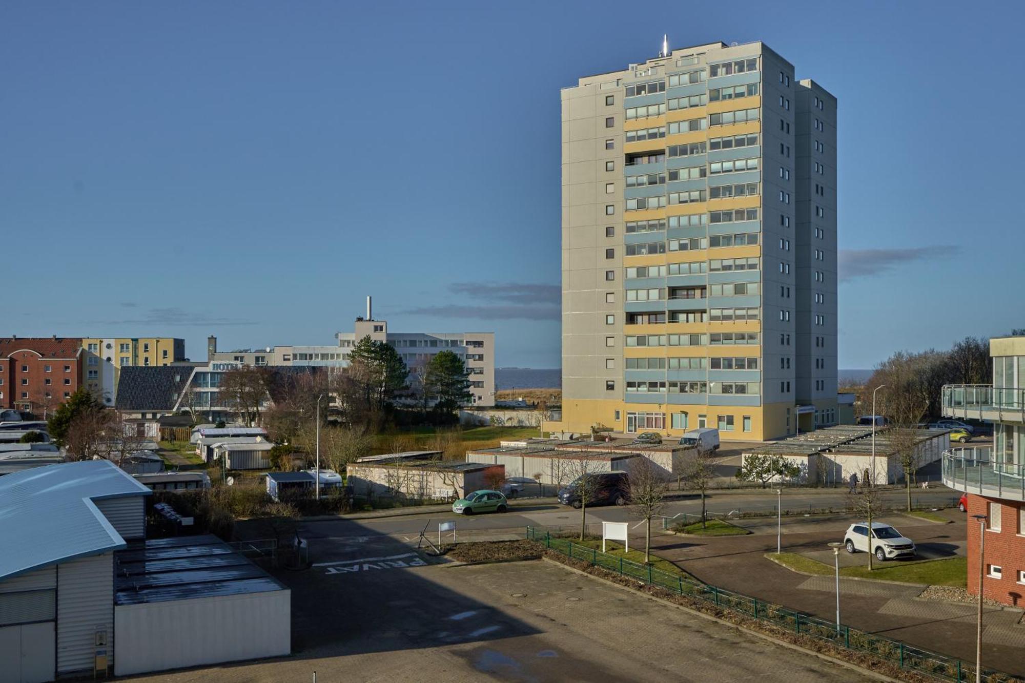 Frische Brise Ferienwohnung Mit Meerblick Cuxhaven Eksteriør billede