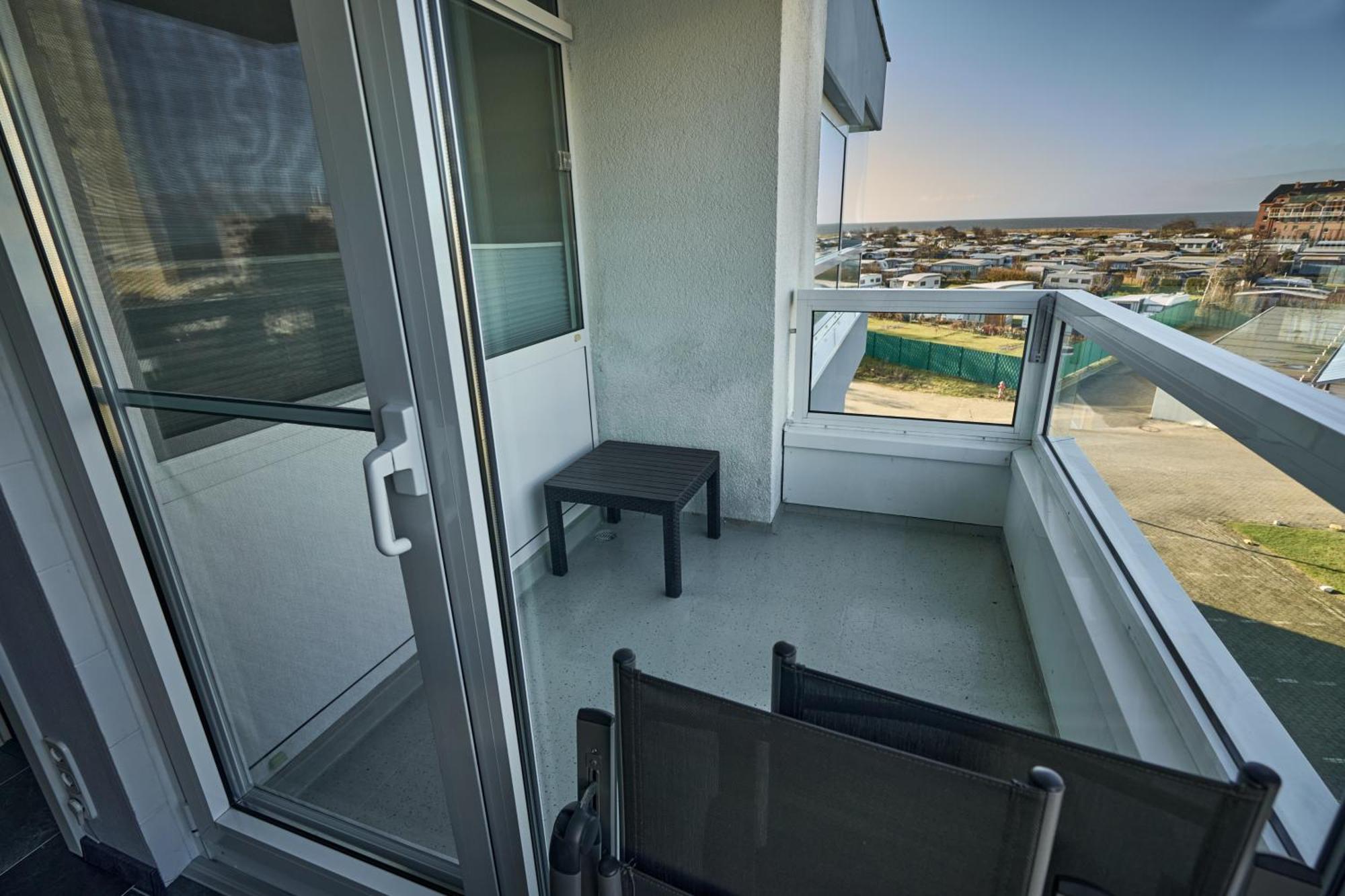 Frische Brise Ferienwohnung Mit Meerblick Cuxhaven Eksteriør billede