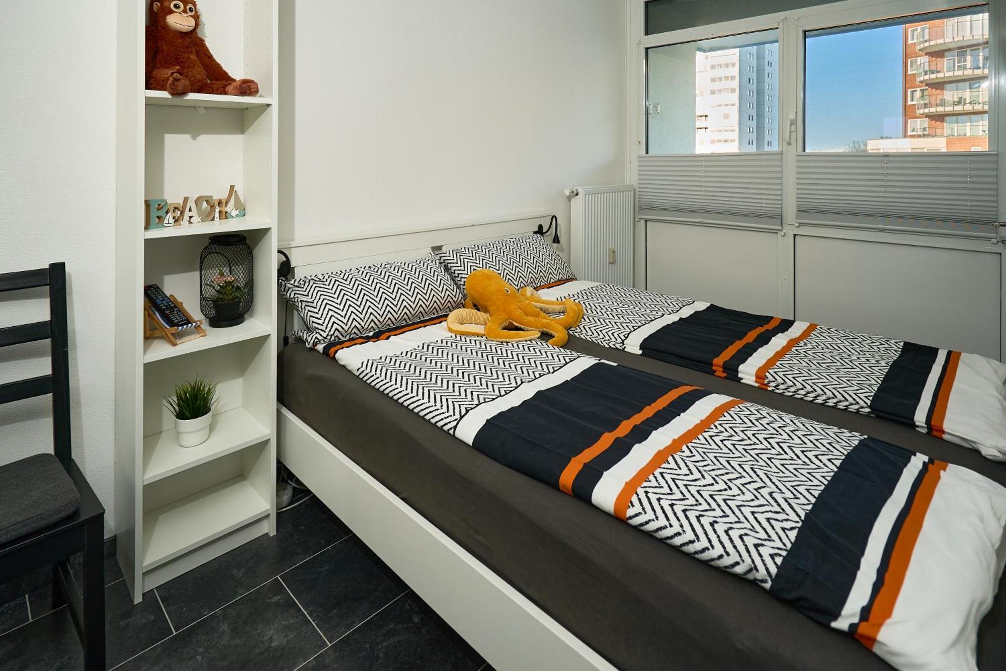 Frische Brise Ferienwohnung Mit Meerblick Cuxhaven Eksteriør billede