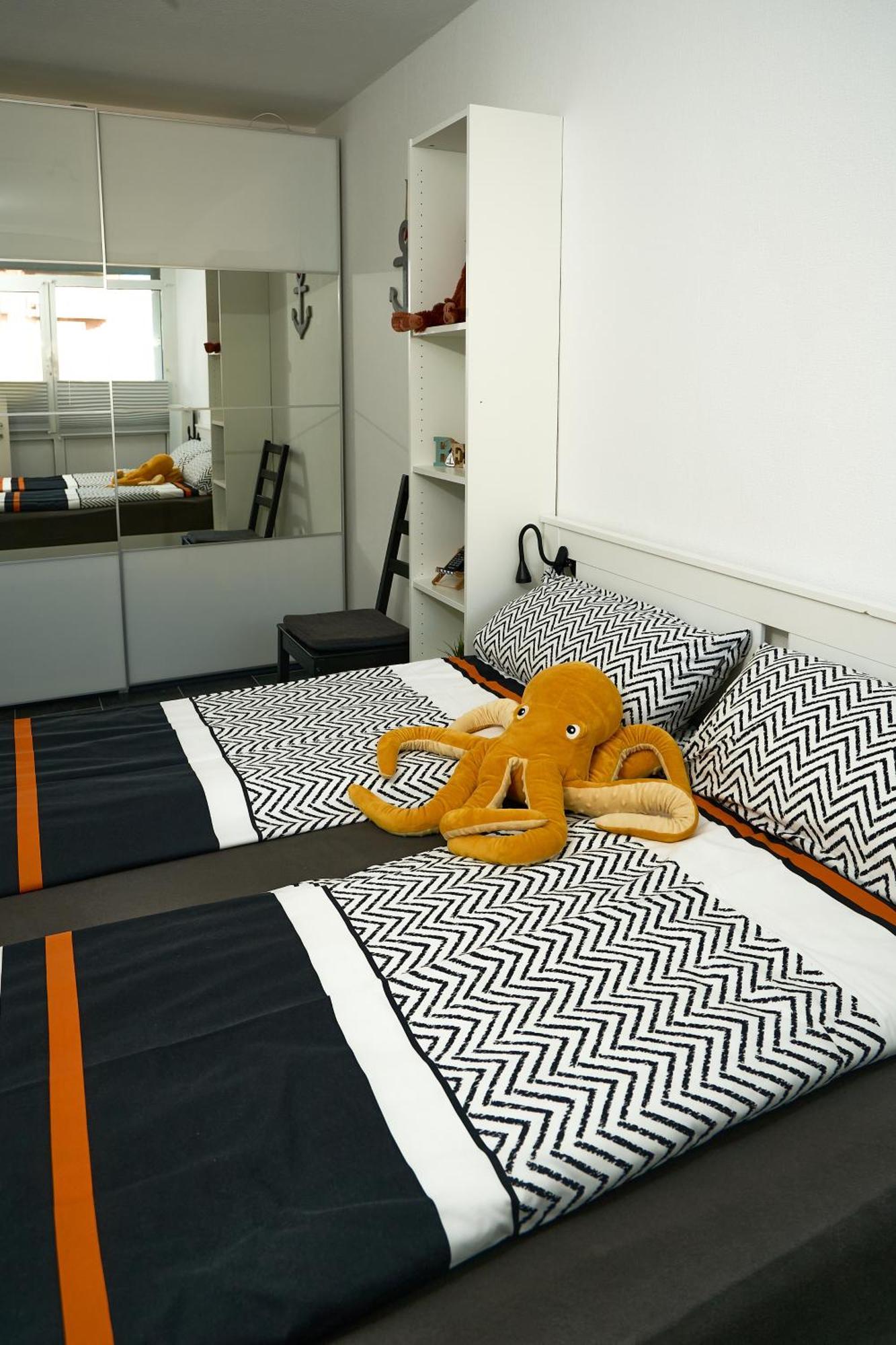 Frische Brise Ferienwohnung Mit Meerblick Cuxhaven Eksteriør billede